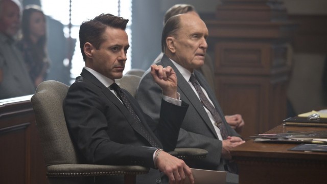 Robert Downey Jr. with Robert Duvall in 'The Judge'