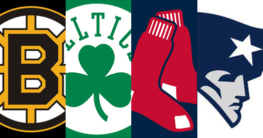 Boston Sports (Red Sox, Patriots, Bruins, Celtics) - Medium